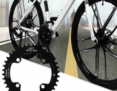 Broco Tarcza łańcuchowa 104 BCD 40T – zębatka rowerowa do korby, czarna – zdjęcie 3