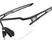 ROCKBROS Okulary rowerowe fotochromowe UV400 – czarne, polaryzacyjne – zdjęcie 1