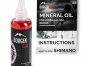 Borgen olej mineralny do hamulców tarczowych Shimano 100 ml – zdjęcie 1