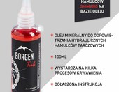 Borgen olej mineralny do hamulców tarczowych Shimano 100 ml – zdjęcie 3