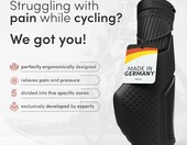 Wittkop ERGO - ergonomiczne chwyty rowerowe na kierownicę, czarne – zdjęcie 2