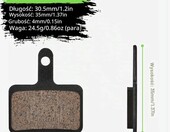 Zacro - ceramiczne klocki hamulcowe do rowerów tarczowych, 4 pary – zdjęcie 5