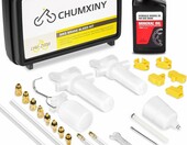 CHUMXINY zestaw do odpowietrzania hydraulicznych hamulców tarczowych – Shimano, Tektro, TRP – zdjęcie 1