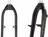 Widelec sztywny MTB 26/27,5 cala – aluminiowy, hamulec tarczowy/V-brake, QR – zdjęcie 1