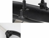 Widelec sztywny MTB 26/27,5 cala – aluminiowy, hamulec tarczowy/V-brake, QR – zdjęcie 3