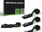PETGILL - wyściełane pasy mocujące do bagażnika rowerowego, 4 szt. – zdjęcie 1