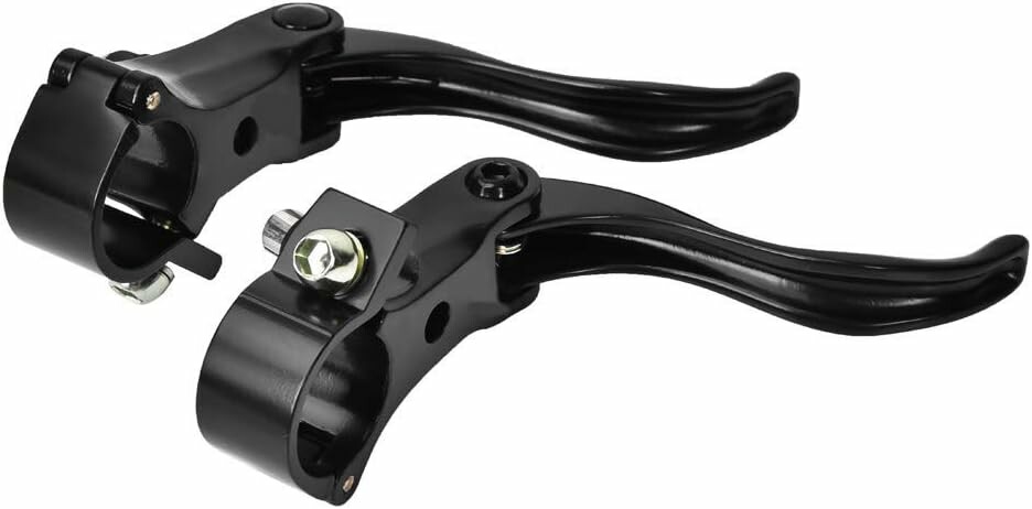 BOROCO dźwignie hamulca rowerowego 24 mm – para, aluminium, czarne