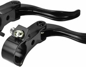 BOROCO dźwignie hamulca rowerowego 24 mm – para, aluminium, czarne – zdjęcie 1