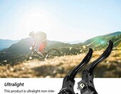 BOROCO dźwignie hamulca rowerowego 24 mm – para, aluminium, czarne – zdjęcie 3