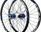 KUNYOS zestaw kół rowerowych 26 cali – hamulec tarczowy, aluminium – zdjęcie 1