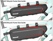 Rhinowalk - wodoodporna torebka trójkątna na ramę roweru 2,7 l – zdjęcie 4