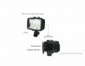Lampa wodoszczelna do nurkowania Orsda SL-101 60 LED 3 tryby 1800LM – zdjęcie 3