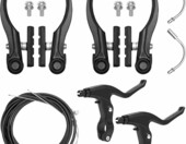 UOCAI zestaw hamulców rowerowych V-Brake – przód i tył, aluminium – zdjęcie 1