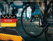 toptrek Pedały platformowe nylonowe 9/16 – z odblaskami, para – zdjęcie 2