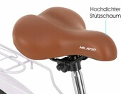 Hiland Beach Cruiser 26 cali - rower cruiser z koszem, fioletowy – zdjęcie 4
