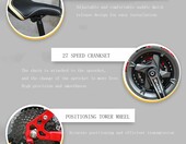 Wmmner Fatbike 26x4.0 - rower z grubymi oponami, 27 biegów, biały – zdjęcie 5