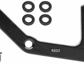 Durlo adapter zacisku hamulca tarczowego BR-203 do roweru górskiego – zdjęcie 1