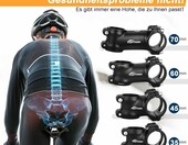toptrek Mostek rowerowy ahead 31,8 mm 35 mm – aluminiowy wspornik kierownicy – zdjęcie 3