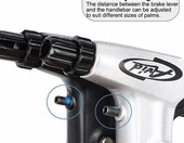 HillMiles MTB klamki hamulcowe rowerowe – aluminium, do kierownicy 22 mm – zdjęcie 2