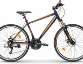 IwoBike Galaxy 28 cali - rower crossowy męski, 21 biegów, granat – zdjęcie 3