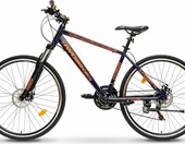 IwoBike Galaxy 28 cali - rower crossowy męski, 21 biegów, granat – zdjęcie 4