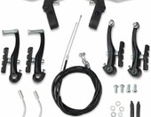 GOWTX zestaw hamulców szczękowych V-Brake z dźwigniami – kierownica 22,2 mm – zdjęcie 1