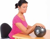 TOGU Redondo – piłka gimnastyczna do pilatesu, 18 cm – zdjęcie 4