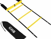 GHB – drabinka koordynacyjna treningowa 6 m, żółta – zdjęcie 2