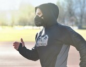 Phantom Athletics - maska treningowa wydolnościowa, rozmiar M, czarna – zdjęcie 5