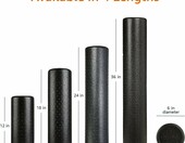 Amazon Basics – wałek do masażu 60 cm, czarny – zdjęcie 4
