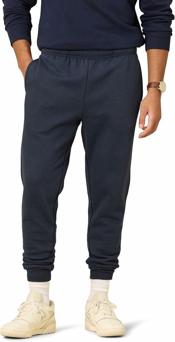 Amazon Essentials – spodnie dresowe joggery, granatowe