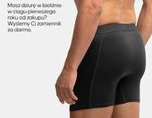 DANISH ENDURANCE bokserki sportowe męskie 3-pak, czarne – zdjęcie 4