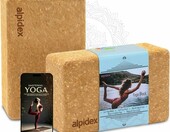 ALPIDEX – klocki do jogi z korka, zestaw 2 szt. – zdjęcie 1