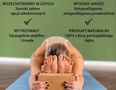 ALPIDEX – klocki do jogi z korka, zestaw 2 szt. – zdjęcie 5