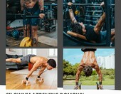 PULLUP & DIP Opaski stabilizujące na nadgarstki - para ściągaczy treningowych – zdjęcie 4