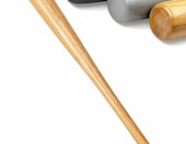 Redfield Kij baseballowy drewniany 76 cm - kij do baseballa z drewna kauczukowego – zdjęcie 1