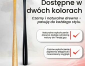 Redfield Kij baseballowy drewniany 76 cm - kij do baseballa z drewna kauczukowego – zdjęcie 5