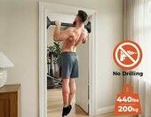 Sportneer – drążek do podciągania w drzwiach, bez śrub – zdjęcie 2