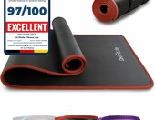 DH FitLife – mata treningowa fitness 183x61 cm, czarna – zdjęcie 1