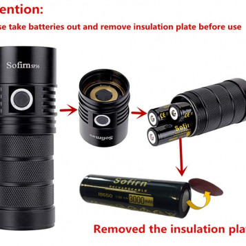 Latarka Sofirn BLF SP36 CREE 4xPL2 LED 6000LM