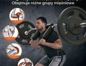 VEVOR Sztanga do przysiadów Safety Squat Bar 221 cm - drążek treningowy – zdjęcie 3