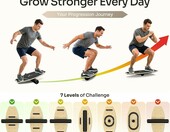 Sportneer Trickboard 2w1 - deska do balansowania z rolką i piłką – zdjęcie 4