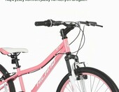 Hiland Climber 24 cale - rower dziecięcy MTB, 7 biegów, różowy – zdjęcie 3