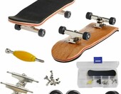 Hominas Fingerboard - mini deskorolka na palce z drewna klonowego – zdjęcie 1
