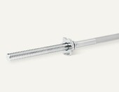 Amazon Basics Gryf do sztangi 152 cm - prosty drążek chromowany – zdjęcie 3