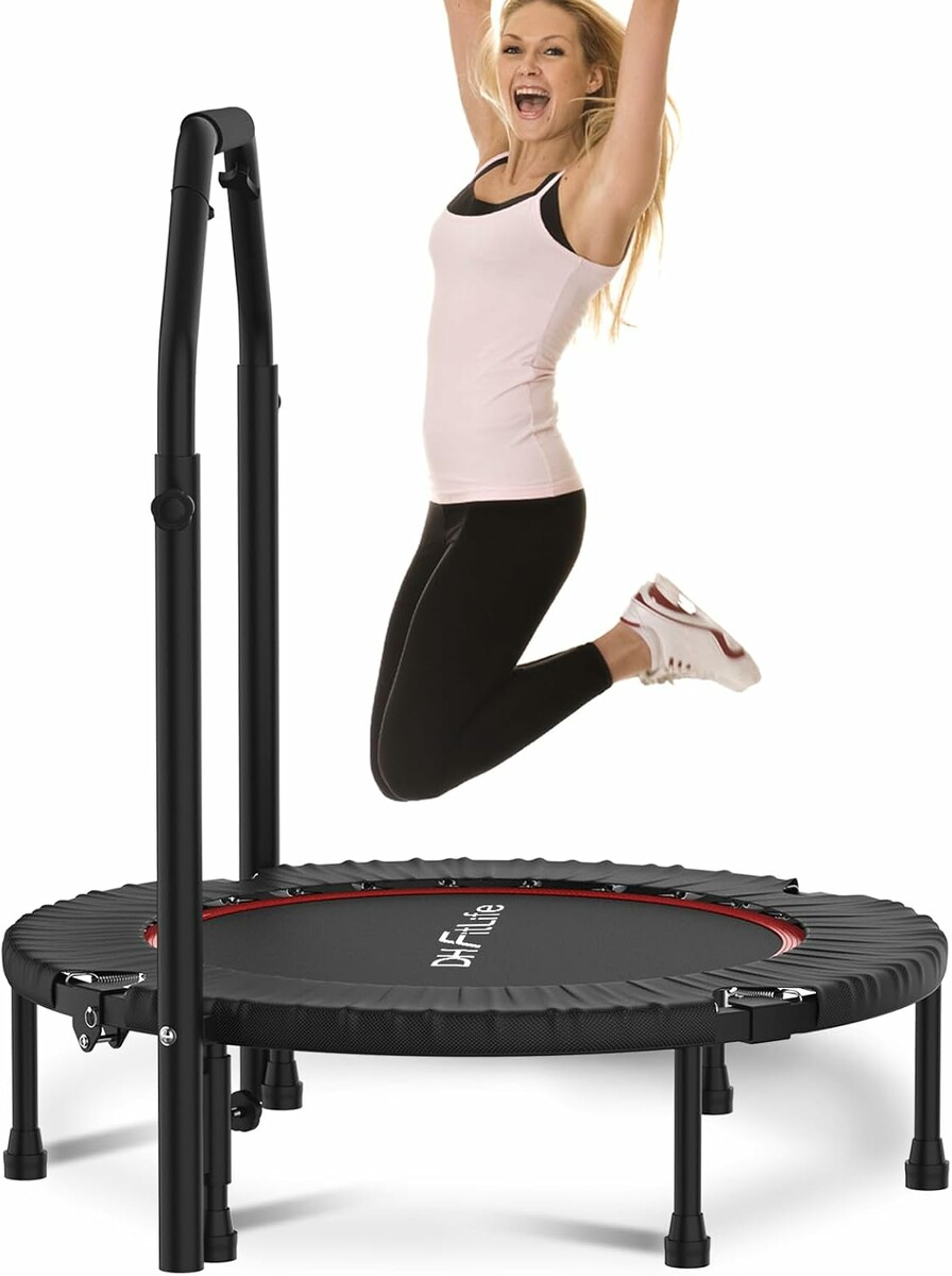 DH FitLife – trampolina fitness z uchwytem, 102 cm