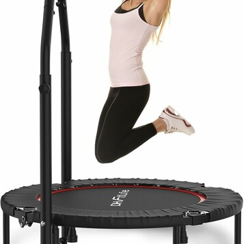 Trampolina fitness z uchwytem DH FitLife – stan: nowy