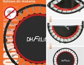 DH FitLife – trampolina fitness z uchwytem, 102 cm – zdjęcie 2