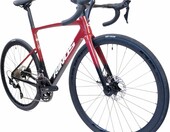 Rinos Odin 3 Carbon - rower szosowy 105 22-biegowy, czerwono-czarny – zdjęcie 3