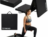 TREXO – składany materac gimnastyczny 180x60x5 cm – zdjęcie 1